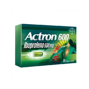 ACTRON 600mg Caps. Blandas x 10