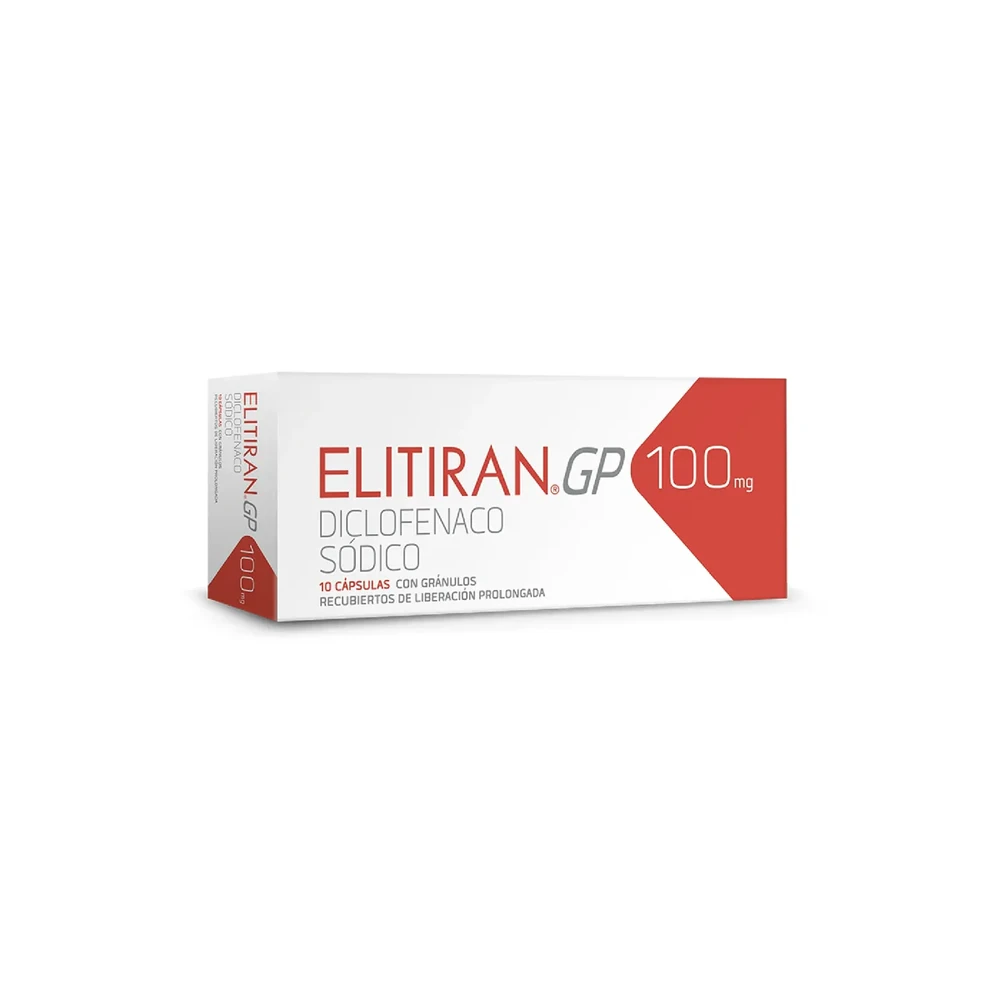 ELITIRAN-GP 100mg Comp. x 10 ELITIRAN-GP 100mg Comp. x 10 - Imagen 1