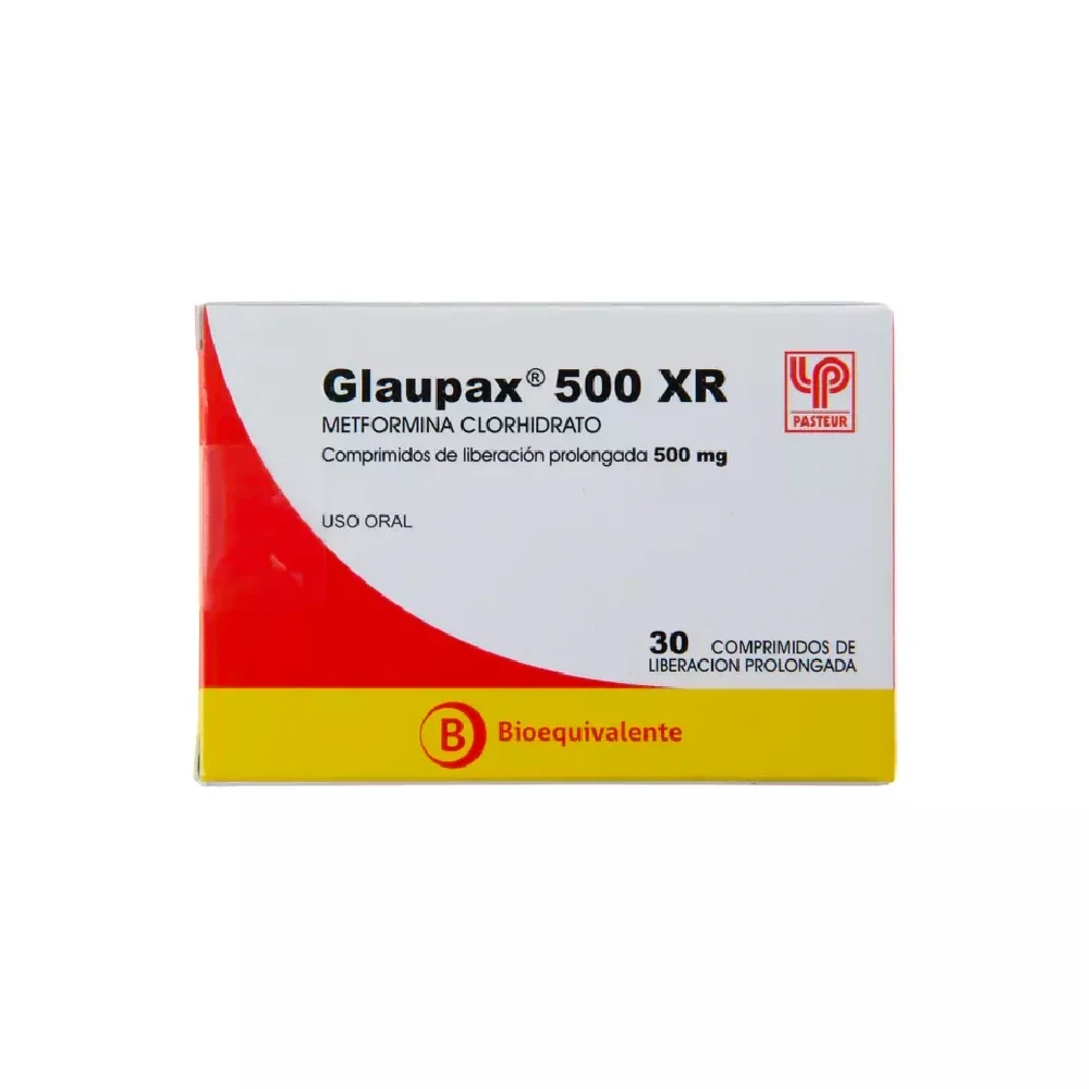 GLAUPAX XR LP 500mg Comp. x 30 GLAUPAX XR LP 500mg Comp. x 30 - Imagen 1
