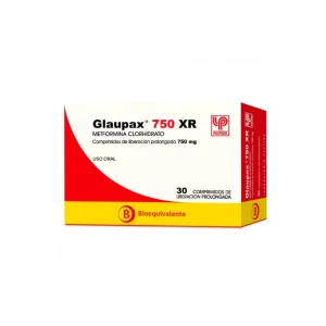 GLAUPAX XR LP 750mg Comp. x 30