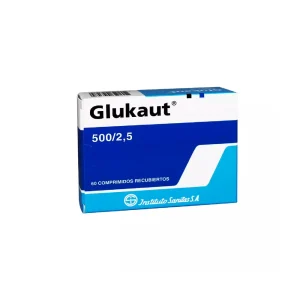 GLUKAUT 500mg /2.5mg Comp. Rec. x 60
