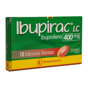 IBUPIRAC LC 400mg Caps. Blandas x 10