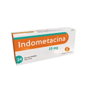 INDOMETACINA 25mg Grag. x 24