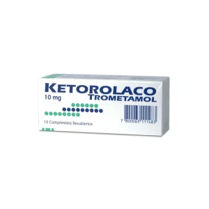 KETOROLACO 10mg Comp. x 10