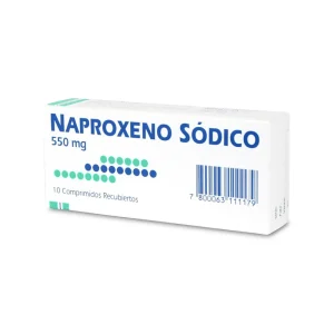 NAPROXENO SÓDICO MINTLAB 550mg Comp. x 10