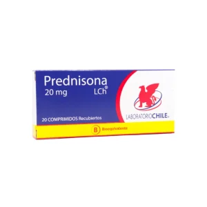 PREDNISONA CHILE LAB. 20mg Comp. x 20