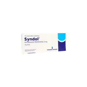 SYNDOL 10mg Comp. Rec. x 10