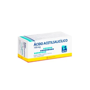 ACIDO ACETILSALICILICO 100mg Comp. x 100