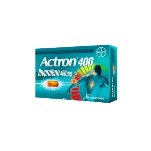 ACTRON 400mg Caps. Blandas x 10