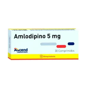 AMLODIPINO 5mg Comp. x 30