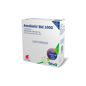 AMOBIOTIC BID 1000 1g Polvo p/ Susp. x 90ml