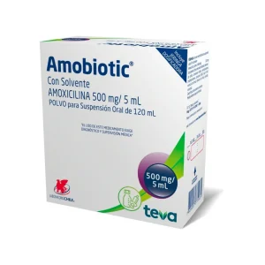 AMOBIOTIC SUS. 500 MG. X 120 ML