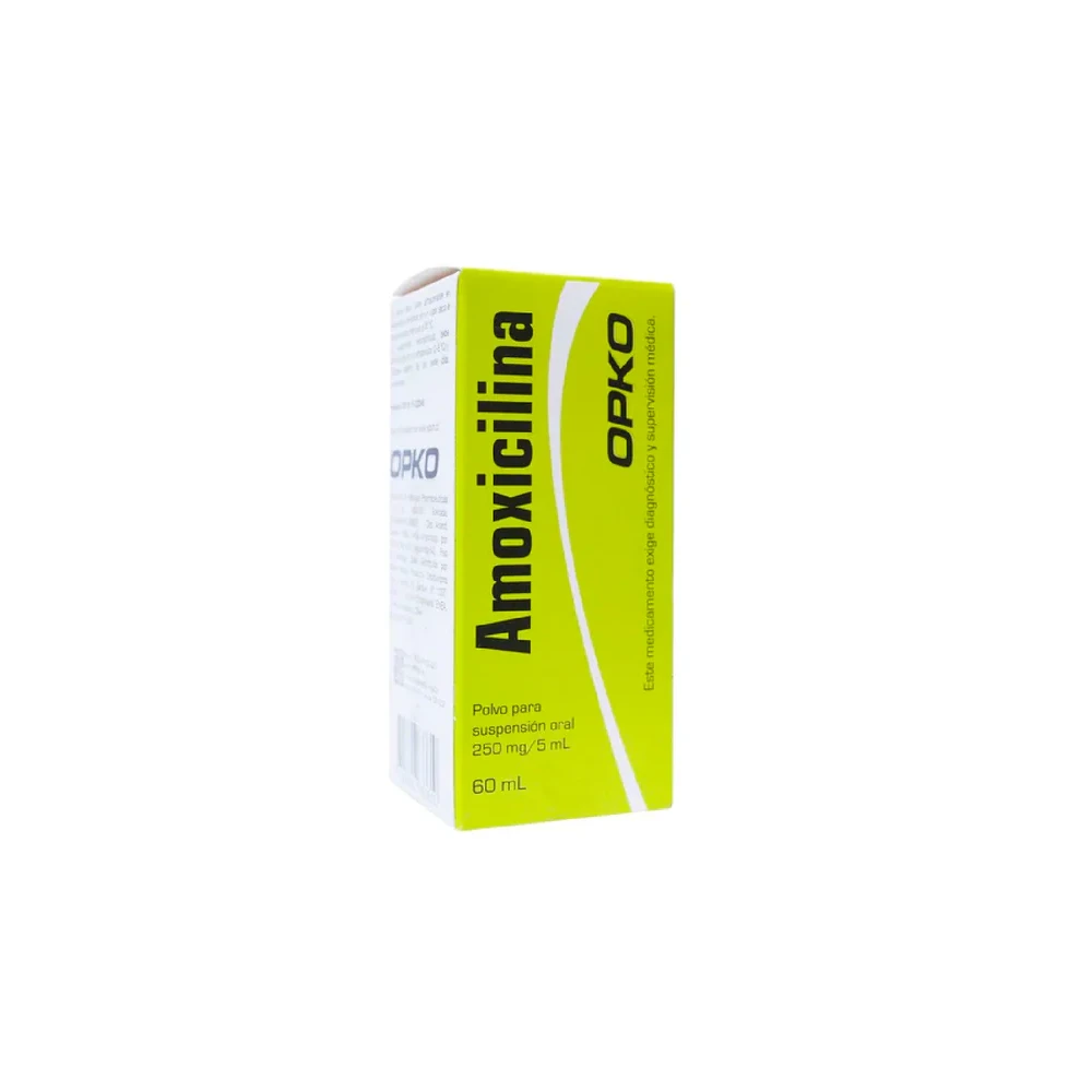 AMOXICILINA 250mg 5ml Susp. x 60ml AMOXICILINA 250mg/5ml Susp. x 60ml - Imagen 1