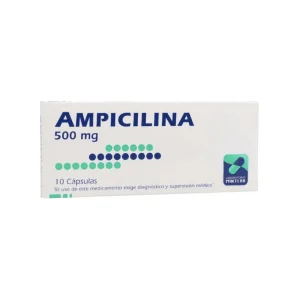 AMPICILINA MINTLAB 500mg Caps. x 10