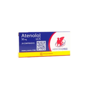 ATENOLOL CHILE LAB. 50mg Comp. x 20
