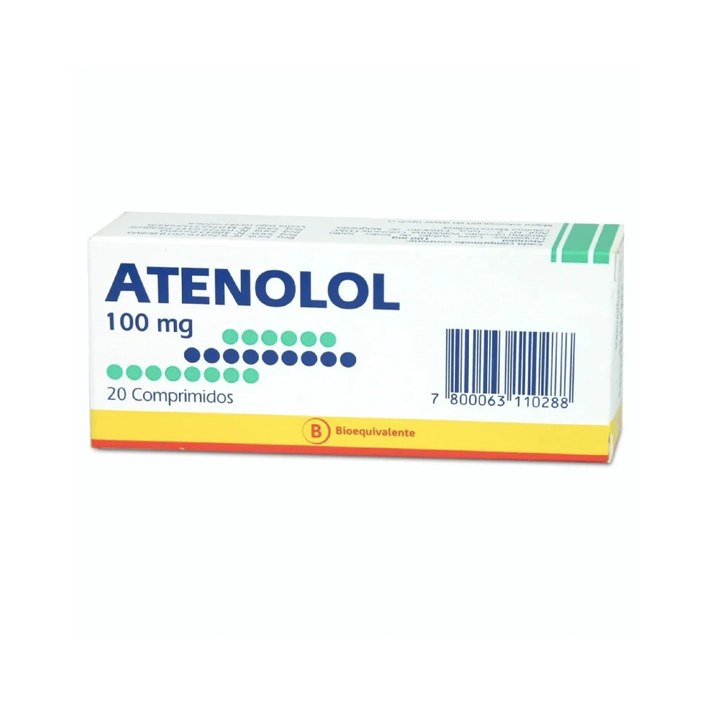 ATENOLOL MINTLAB 100mg Comp. x 20 ATENOLOL MINTLAB 100mg Comp. x 20 - Imagen 1