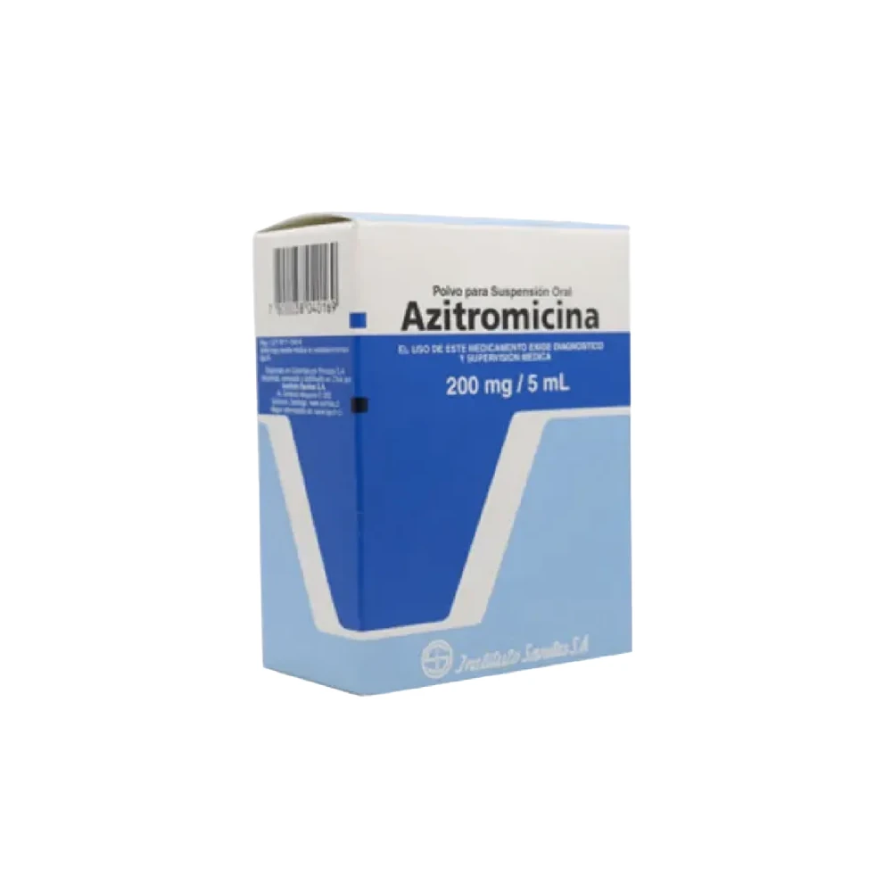AZITROMICINA 200mg de 5ml Susp. x 30ml AZITROMICINA 200mg/5ml Susp. x 30ml - Imagen 1