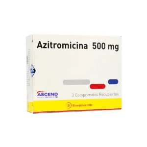 AZITROMICINA 500mg Comp. Rec. x 3