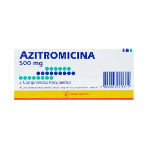 AZITROMICINA 500mg Comp. Rec. x 3