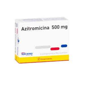 AZITROMICINA 500mg Comp. Rec. x 6