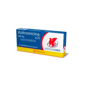 AZITROMICINA CHILE LAB. 500mg Comp. Rec. x 6