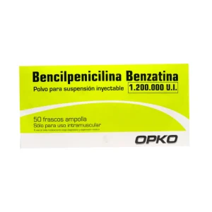 BENCILPENICILINA BENZATINA 1.2MUI Iny. Amp. x 1