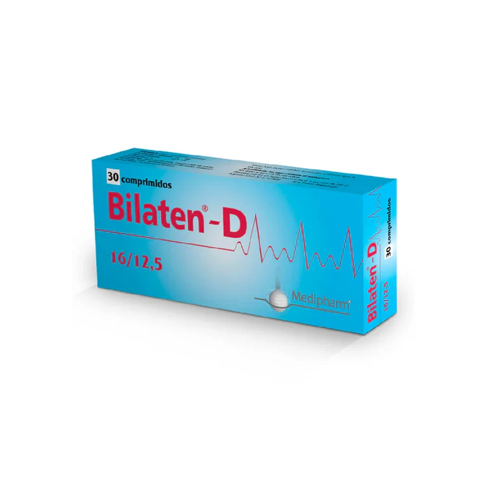 BILATEN-D 16mg 12.5mg Comp. x 30 BILATEN-D 16mg /12.5mg Comp. x 30 - Imagen 1