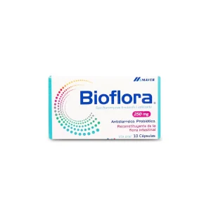 BIOFLORA 250 mg Caps. X 10