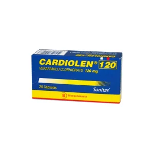 CARDIOLEN 120mg Caps. x 20