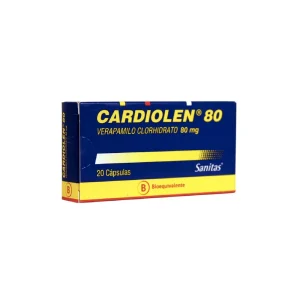 CARDIOLEN 80mg Caps. x 20