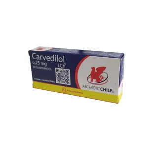 CARVEDILOL 6,25 mg comp. X 30