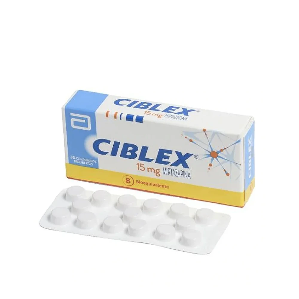 CIBLEX 15mg Comp. Rec. x 30 CIBLEX 15mg Comp. Rec. x 30 - Imagen 1