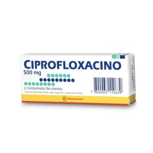 CIPROFLOXACINO MINTLAB 500mg Comp. x 6
