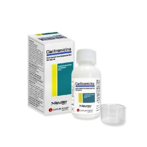 CLARITROMICINA FCO 250MG/5ML X60
