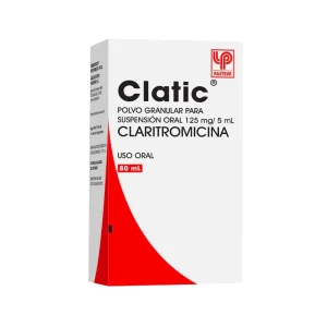 CLATIC Ped. 125mg /5ml Susp. x 80ml