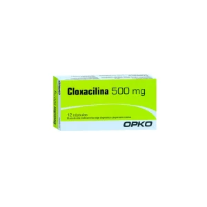 CLOXACILINA OPKO CHILE 500mg Caps. x 12