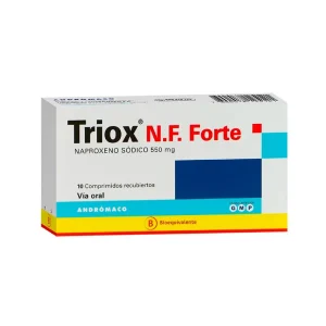 TRIOX N.F. 550mg Comp. Rec. x 10