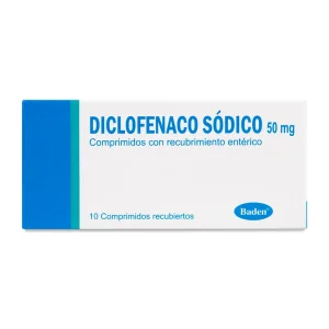 DICLOFENACO 50mg Comp. Rec. x 10