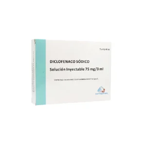DICLOFENACO SODICO 75mg/3ml amp x 5