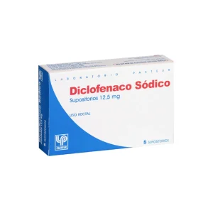 DICLOFENACO SODICO PASTEUR 12.5mg Sup. x 5
