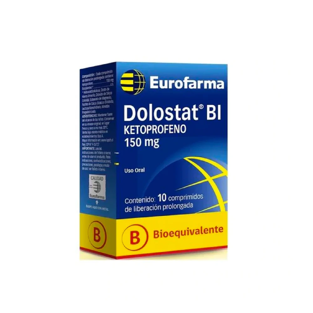 DOLOSTAT BI 150mg Comp. x 10 DOLOSTAT BI 150mg Comp. x 10 - Imagen 1