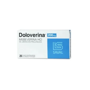 DOLOVERINA 200mg Comprimidos Recubiertos Liberación Prolongada x 20