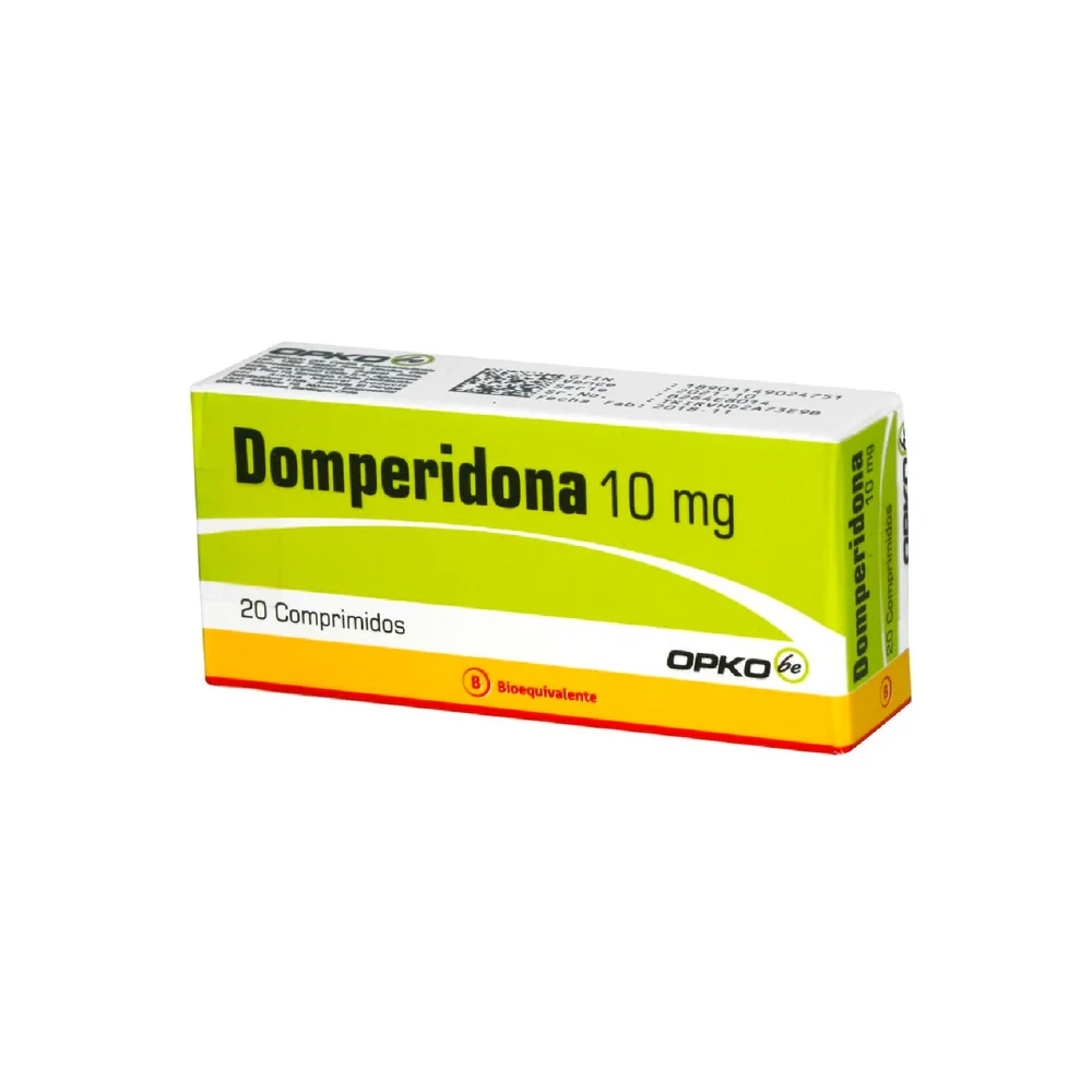 DOMPERIDONA OPKO CHILE 10mg Comp. x 20 DOMPERIDONA OPKO CHILE 10mg Comp. x 20 - Imagen 1