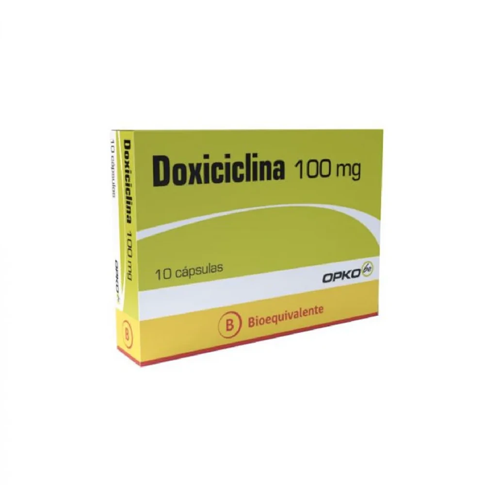 DOXICICLINA 100mg caps. X 10 DOXICICLINA 100mg caps. X 10 - Imagen 1