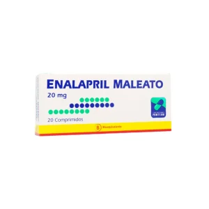 ENALAPRIL MALEATO MINTLAB 20mg Comp. x 20