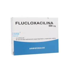 FLUCLOXACILINA ANDROMACO 500mg Caps. x 12
