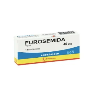 FUROSEMIDA ANDROMACO 40mg Comp. x 12