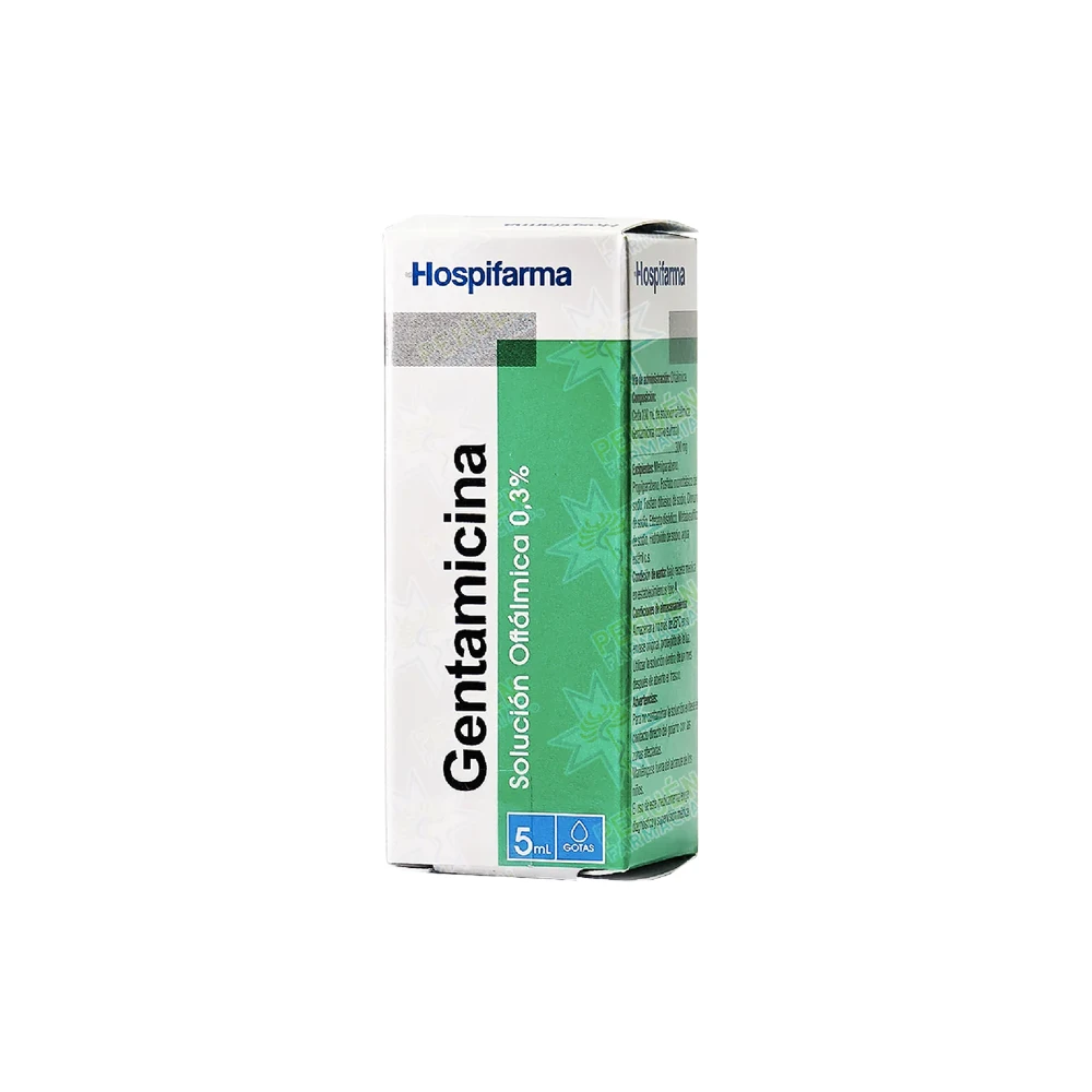 GENTAMICINA 0.3% Fco. Colir. x 5ml GENTAMICINA 0.3% Fco. Colir. x 5ml - Imagen 1