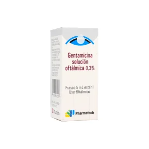 GENTAMICINA 0,3% Sol. Oft. x 5ml