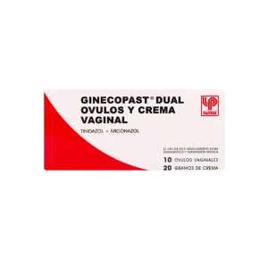 GINECOPAST DUAL Vag. Ov. x 10 + 1 Tubo Crema